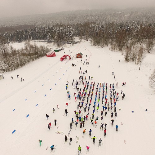 XXXI Bieszczadzki Bieg Lotników- dzień II (dron)